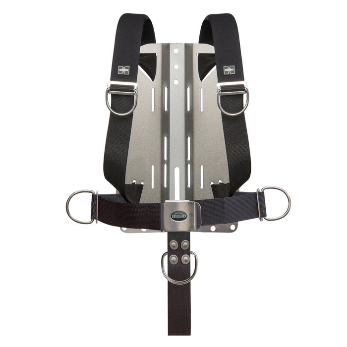XS Scuba Tec/Rec Harness/Backplate Complete – Stainless Steel