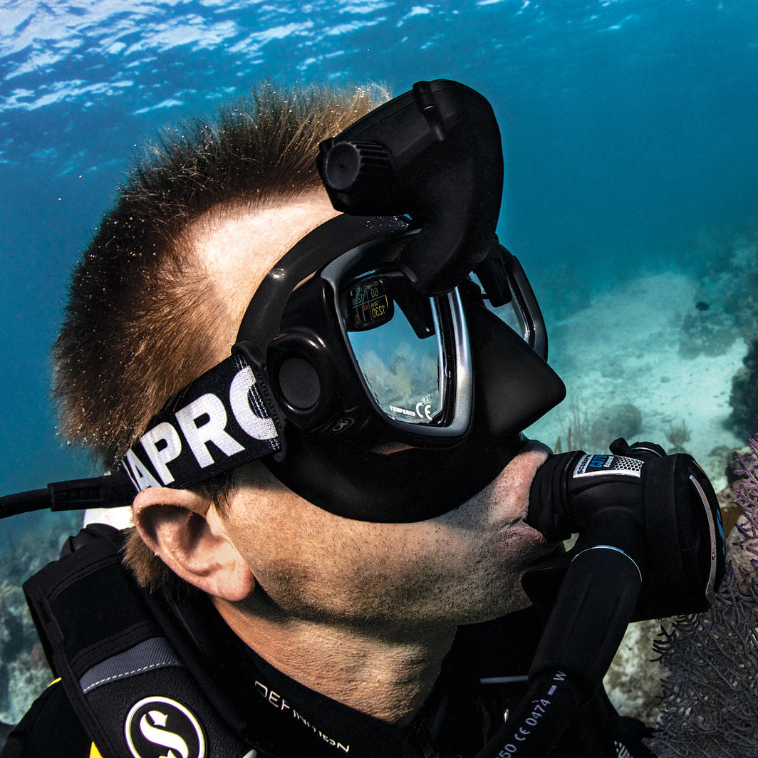 Scubapro Galileo Hud Hands-Free Mask-Mounted Dive Computer — Lancaster ...