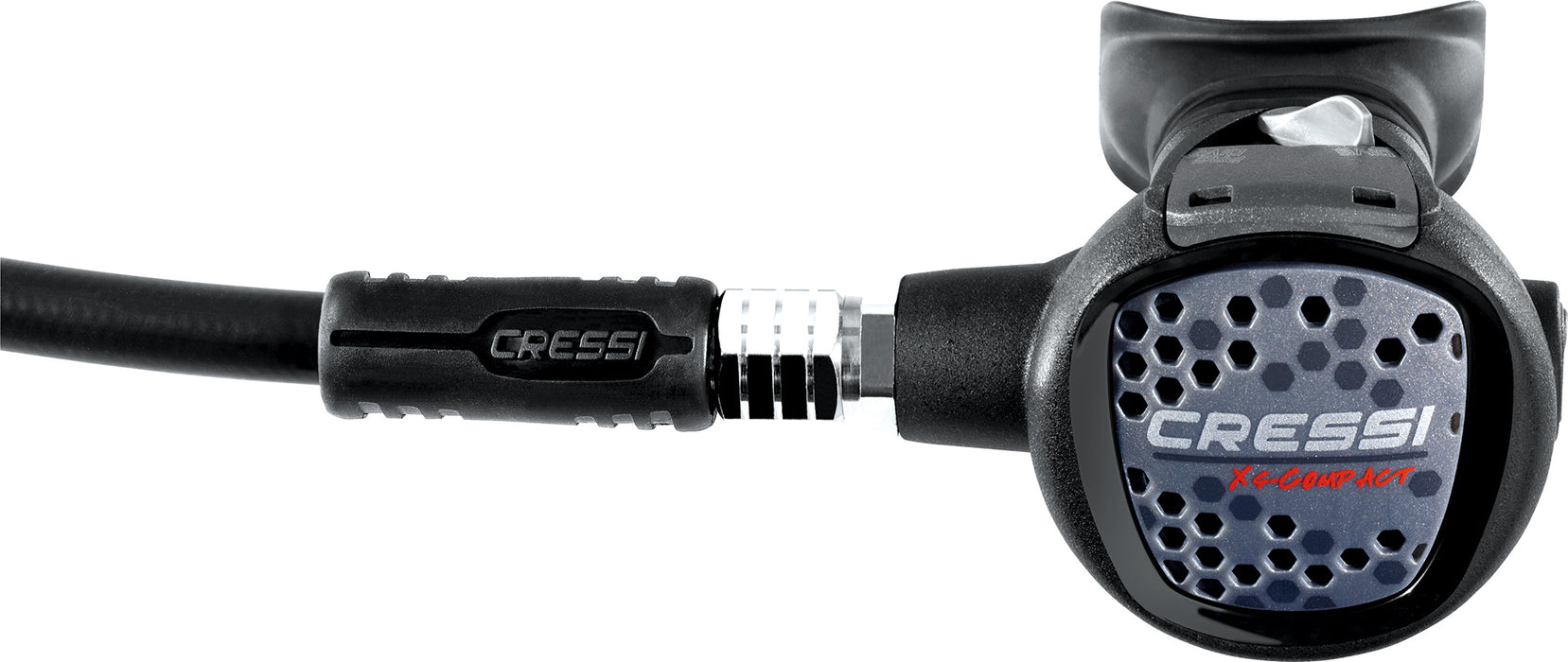 Cressi Intense Use Scuba Diving Regulator | Piston 1st Stage, Compact 2nd Stage | AC2/Compact: Made in Italy