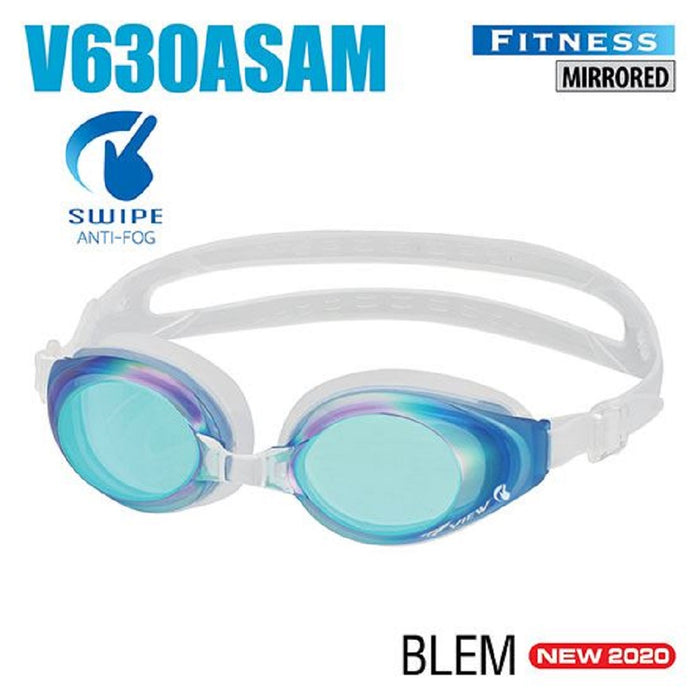 Tusa Swipe Fitness Swimming Goggles with Anti Fog Technology and UV Protection