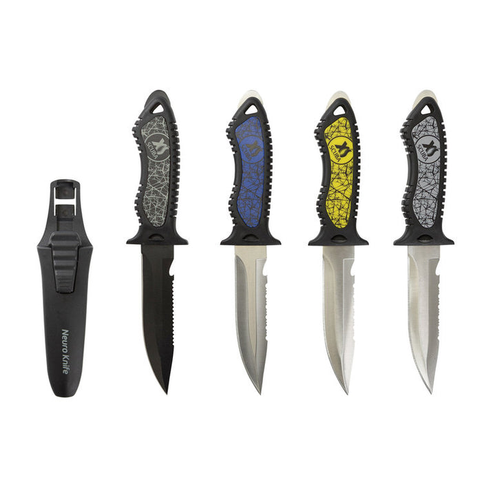 XS Scuba Neuro 304 Stainless Steel Clip Point Dive Knife