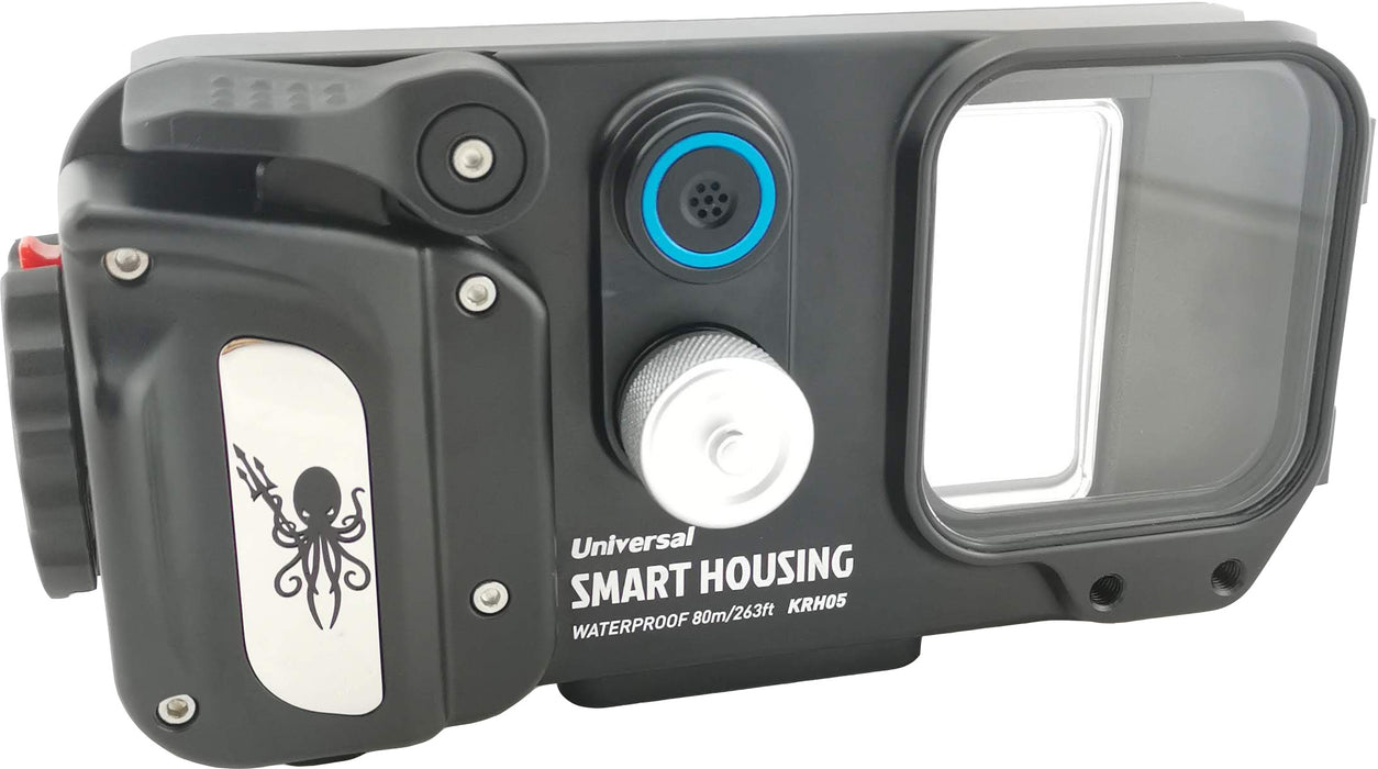 Kraken Sports KRH05 Universal Smart Phone Housing Pro with Temperature and Depth Sensor