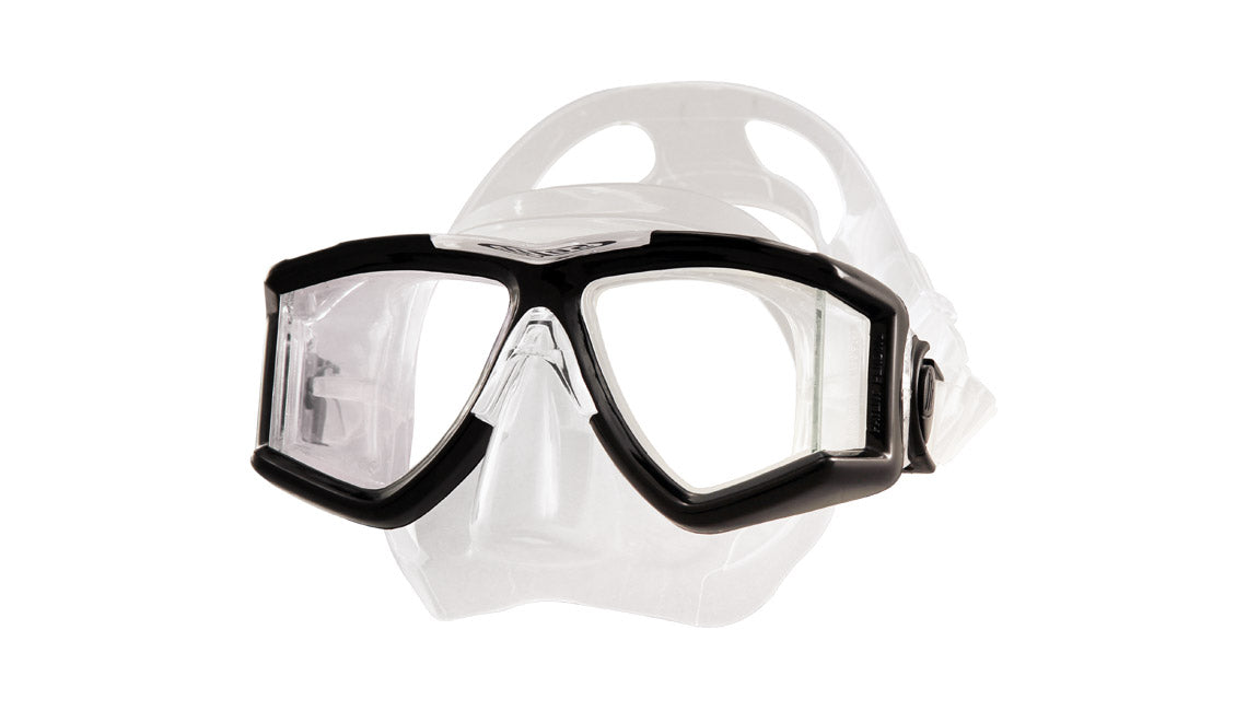 Tilos Panoramic, Scuba Diving Snorkeling Double Lens Mask for Innovative Panoramic View