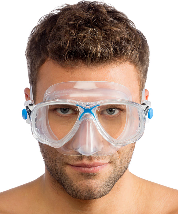 Cressi Marea Adult Small Inner Volume Mask for Scuba, Snorkeling