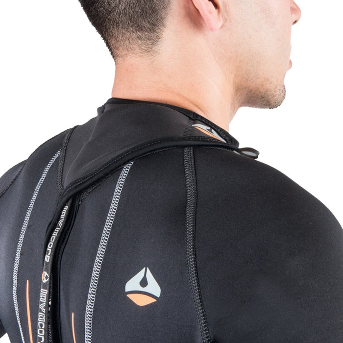 Lavacore Men's Back Zip Polytherm Full Suit with Heavy-Duty Back Zipper