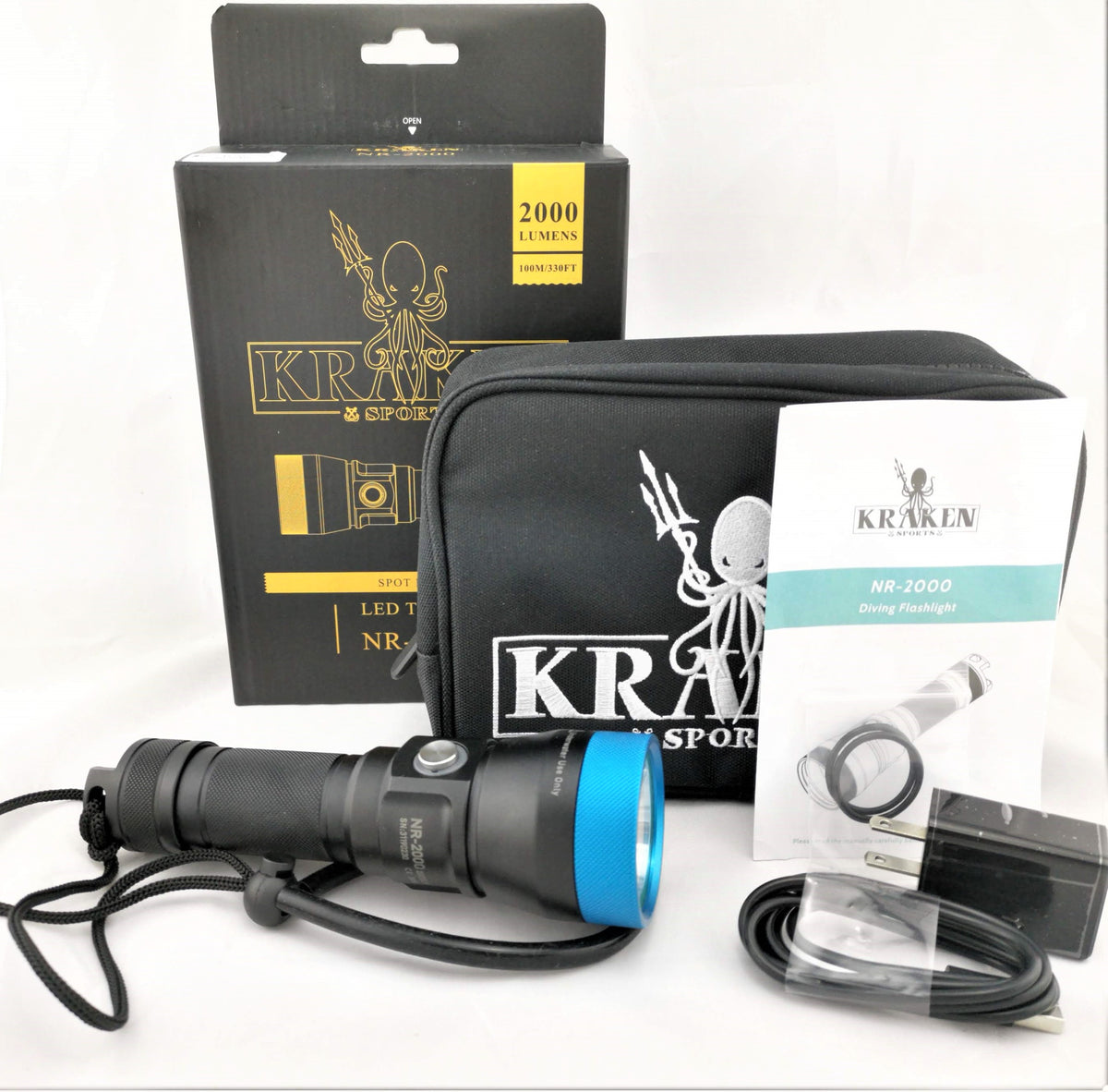 Kraken Sports NR-2000 Dive And Spotting Light — Lancaster Scuba