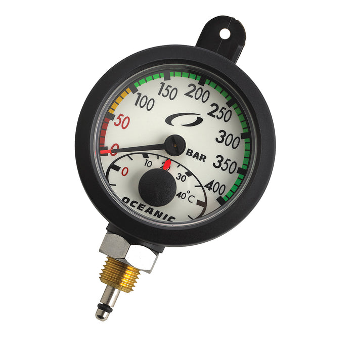 Oceanic SPG SWIV Module with Tab Metric Accurate and Reliable Pressure Gauge