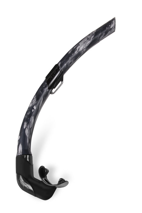 Omer Zoom Snorkel Ergonomically Designed to Follow the Profile of the Spear Fisherman's Face
