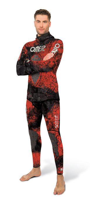 Omer Red Stone 7mm Spearfishing Wetsuit Pants