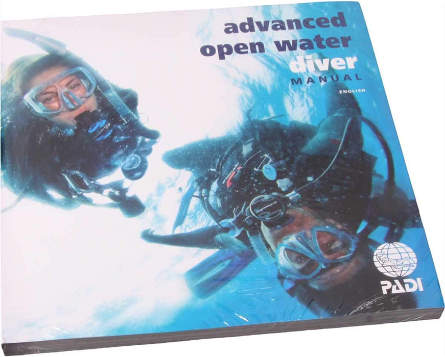 PADI AOW (Advance Open Water) Manual with Data Carrier - # 70139
