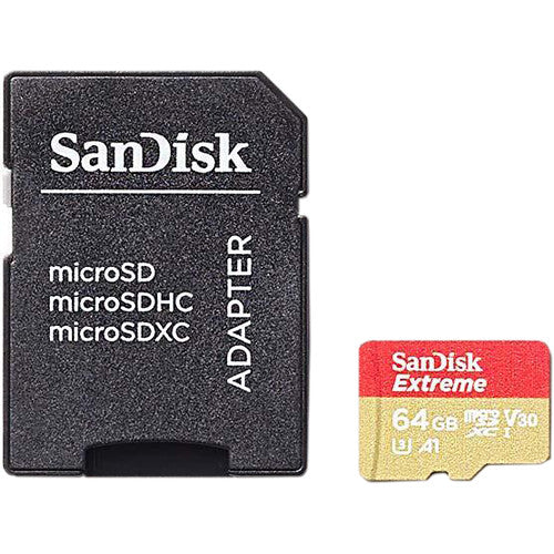SanDisk Extreme Micro SD Card 64GB