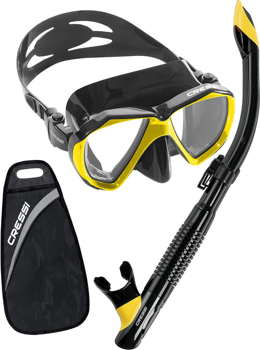 Cressi Ranger Tao Adult Mask Snorkel Set
