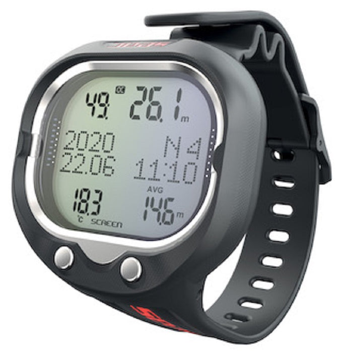 SEAC Screen Dive Wrist Computer Available in 3 Different Modes (Scuba, Freediving, and Gauge)