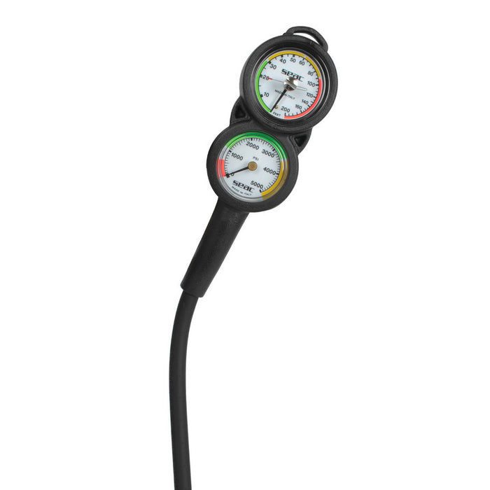 SEAC Consolle 3 Pressure Gauge Depth Gauge & Compass