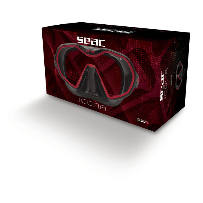 SEAC Icona Frameless Single Lens Mask for Scuba Diving
