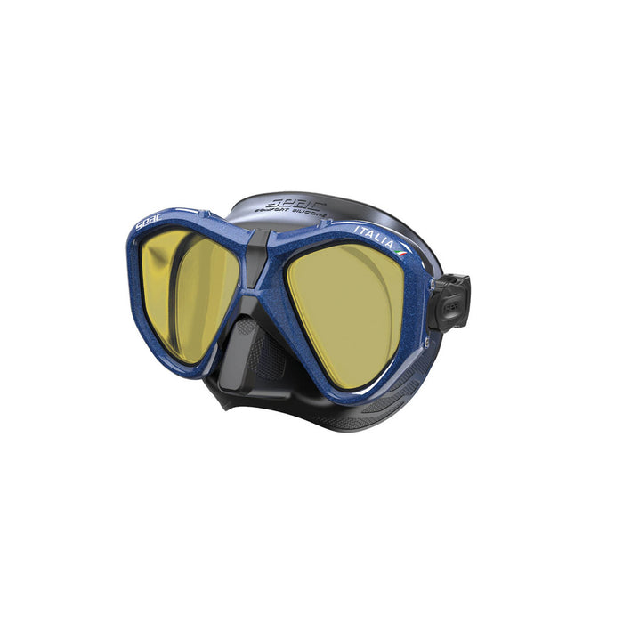 SEAC Italia Dual lens Scuba Diving Snorkeling Mask