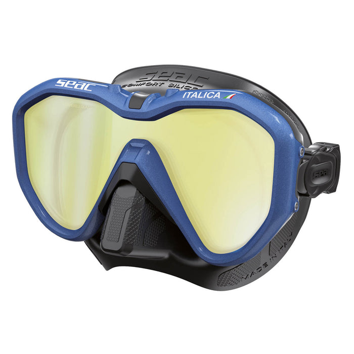 SEAC Italica Mono Lens Scuba Diving Snorkeling Mask
