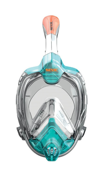 SEAC Libera Snorkeling Full Face Mask, Natural Breathing Through Your Mouth and Nose