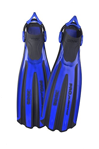 SEAC Propulsion S Open Heel Scuba Diving Fins with Sling Strap