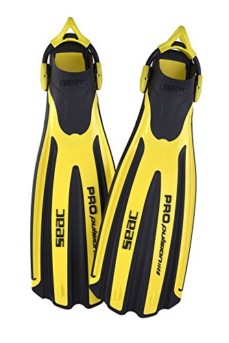 SEAC Propulsion S Open Heel Scuba Diving Fins with Sling Strap