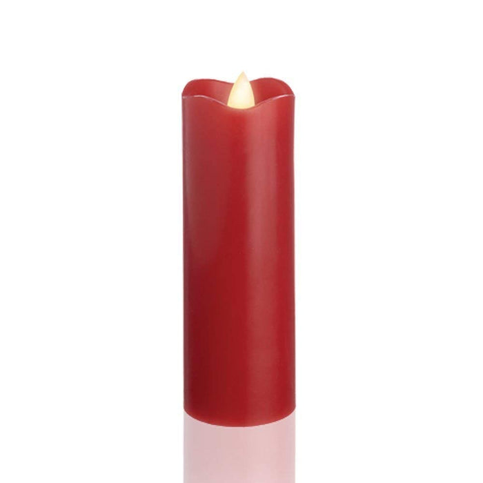 Delighted Home Flickering Flameless Candle 4 and 6-hour Timer Battery Operated Dancing LED Wax Pillar Candle
