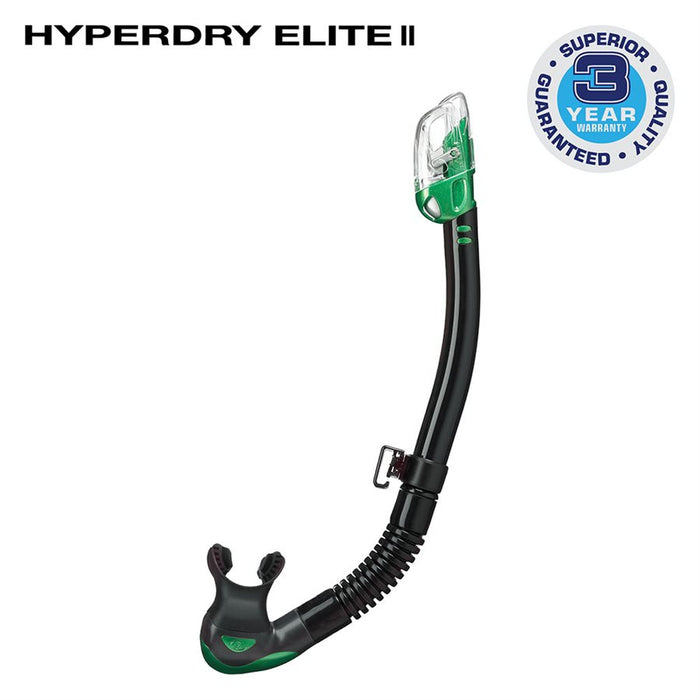 Tusa Hyperdry Elite II Dry Top Snorkel