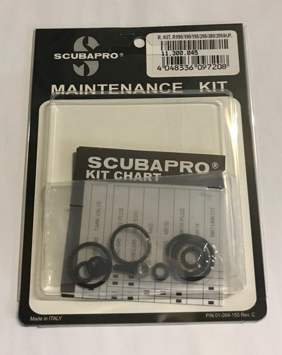 Scubapro Repair Kit for HP / R190 / R295 / R380 / R390 / R395 / R195 / R095