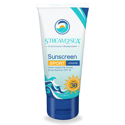 Stream2Sea Sunscreen for Body Sport SPF 30 3oz