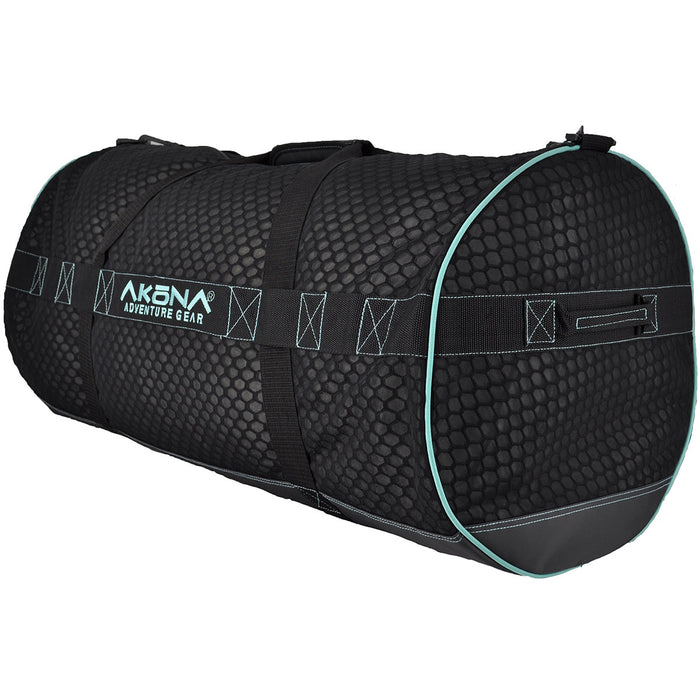 Akona Stealth Mesh Duffel Bag Made from Nylon Webbing Straps for Durability