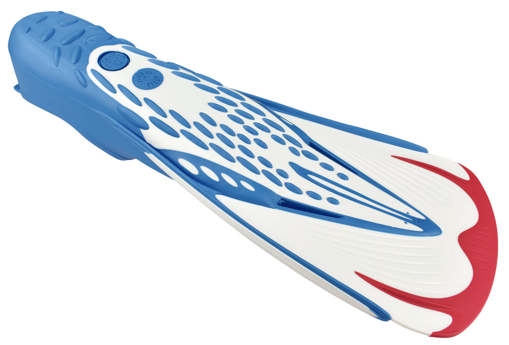 SEAC Team Full-Foot Snorkeling Swim Fins Ideal for Open Water Snorkeling