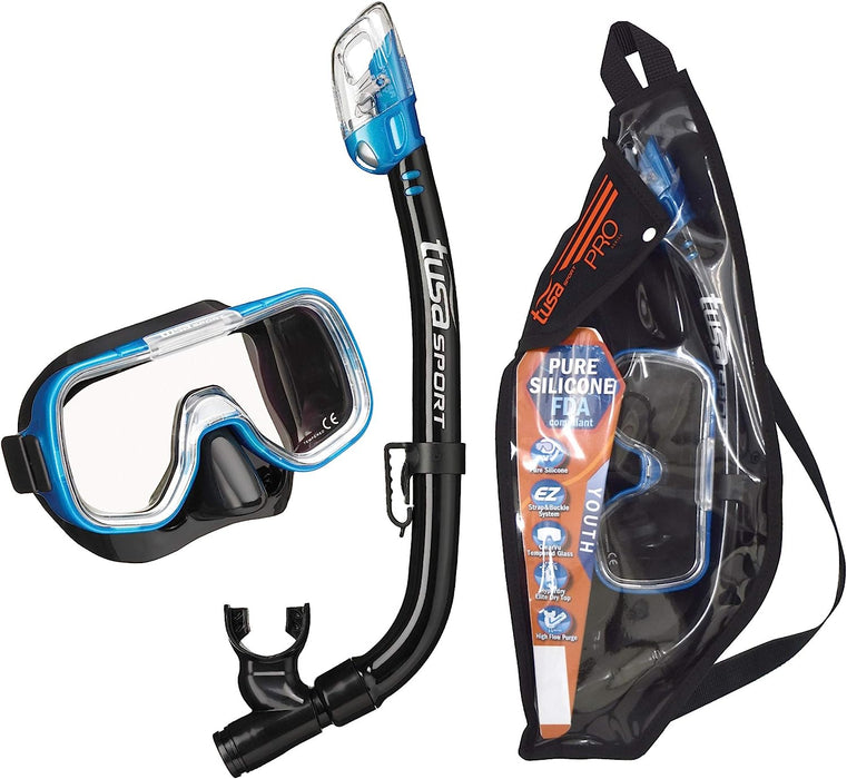 Tusa Mini Kleio Mask and Dry Snorkel Set (UM2000/USP220)