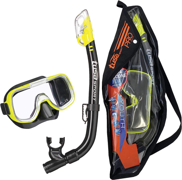 Tusa Mini Kleio Mask and Dry Snorkel Set (UM2000/USP220)