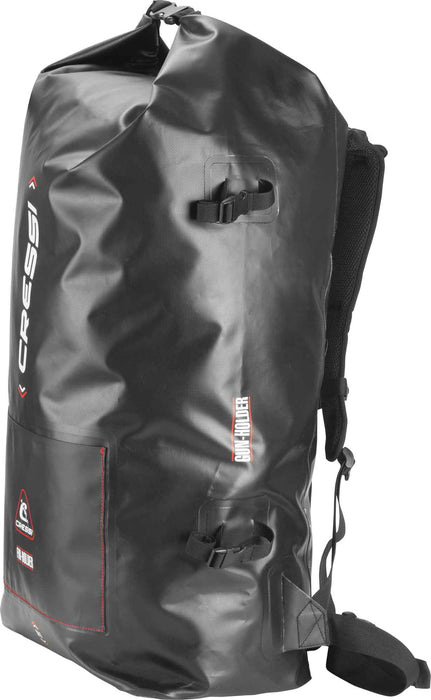 Cressi Dry GARA Backpack - Waterproof Freediving Scuba Diving Gear Bag Quality Since 1946, Black, UA925800, 60 liters