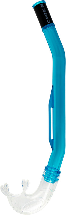 Cressi Island 2.0 Snorkel features Fixed Keeper & Multi-Positional Mouthpiece