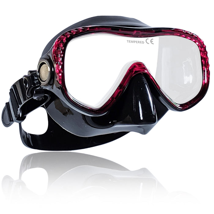 Tilos Visionary II Mask and Sleek Dry Snorkel Set