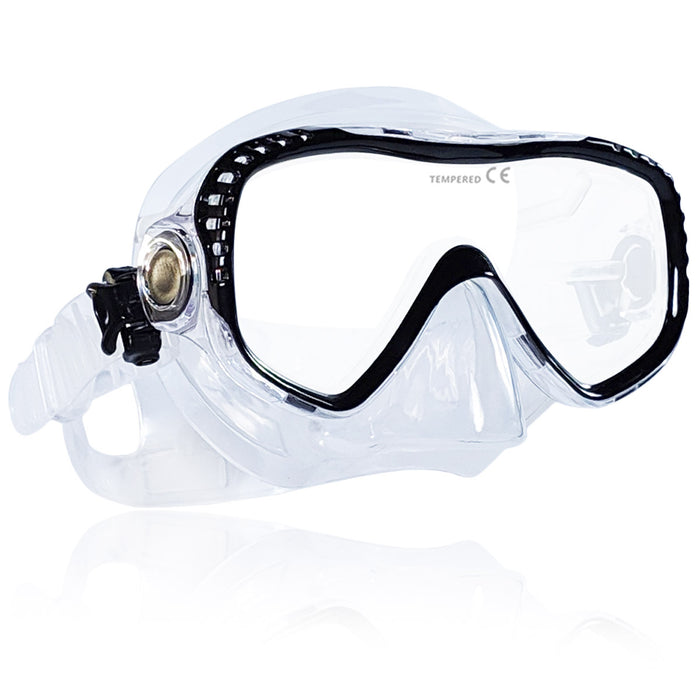 Tilos Visionary II Mask and Sleek Dry Snorkel Set