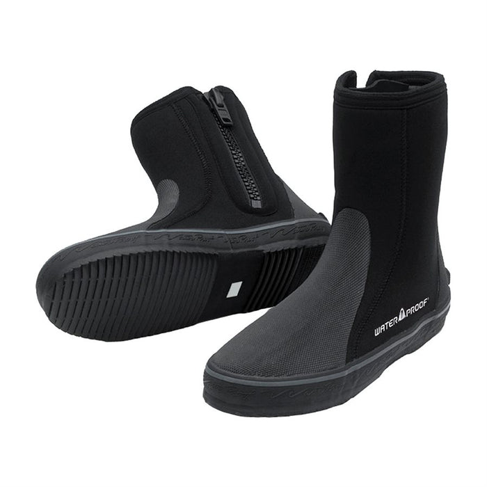 Waterproof B2 Dive Boots w/ Zipper 6.5mm made in Neoprene to Minimize Water Exchange